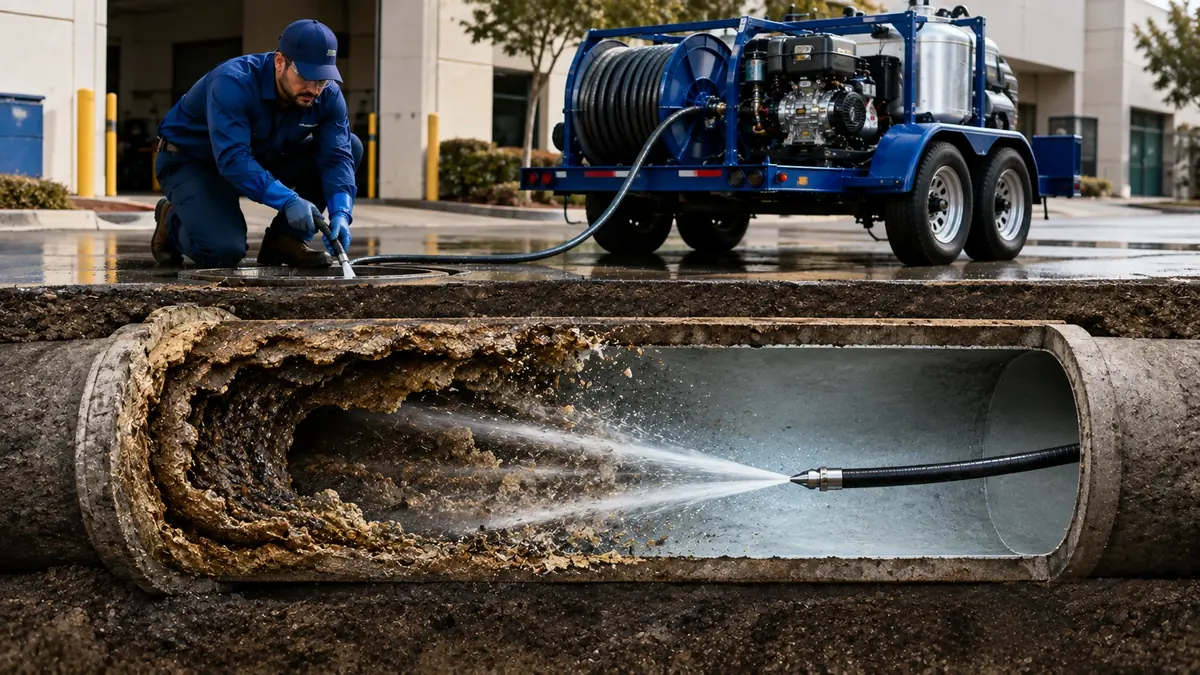 Sewer Pipe Descaling in Coarsegold